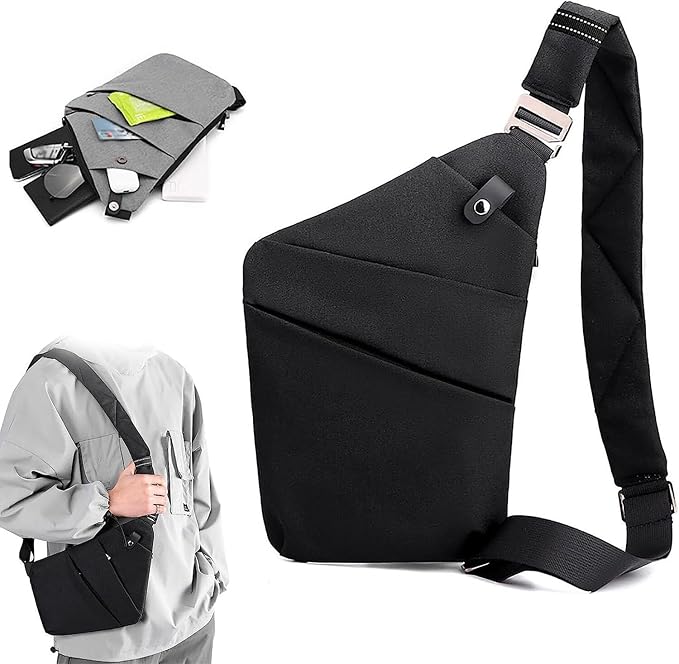 Heren Zomer Schoudertas | Sportief, Asymmetrisch Design