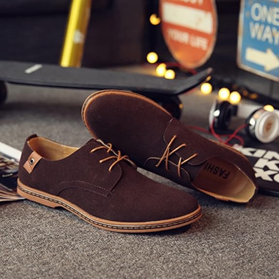 Heren Suède Halbschoenen | Stijlvol
