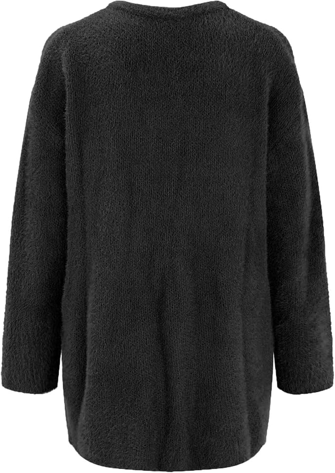 Dames Oversized Cardigan | Lang, Knopen
