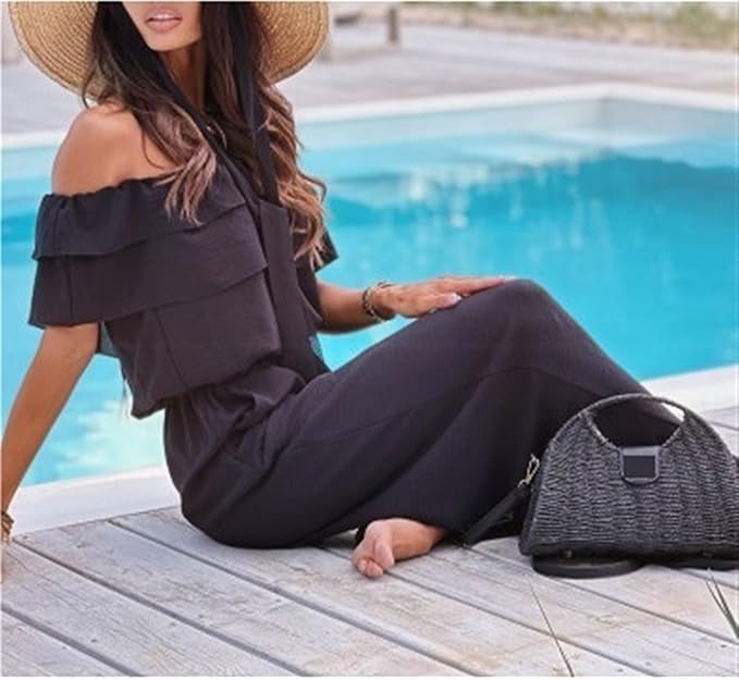Dames elegante jumpsuit | Zomerse feestelijke flair