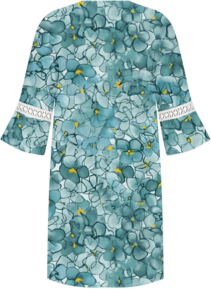 Dames Luchtige bohemien zomerjurk | Mini