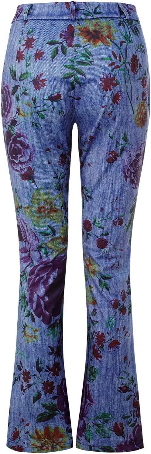 Dames Zomer Jeans | Lang, Gebloemd