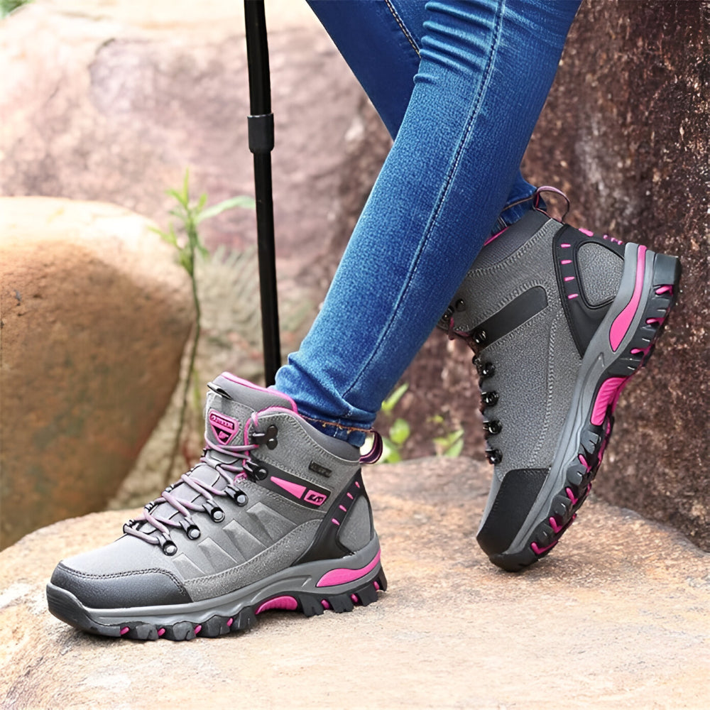 Dames Waterdicht Outdoor Wandelschoenen – Hoog Antislip