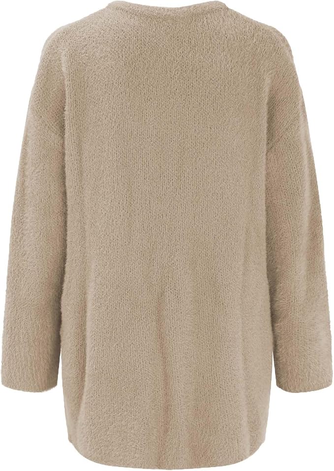 Dames Oversized Cardigan | Lang, Knopen