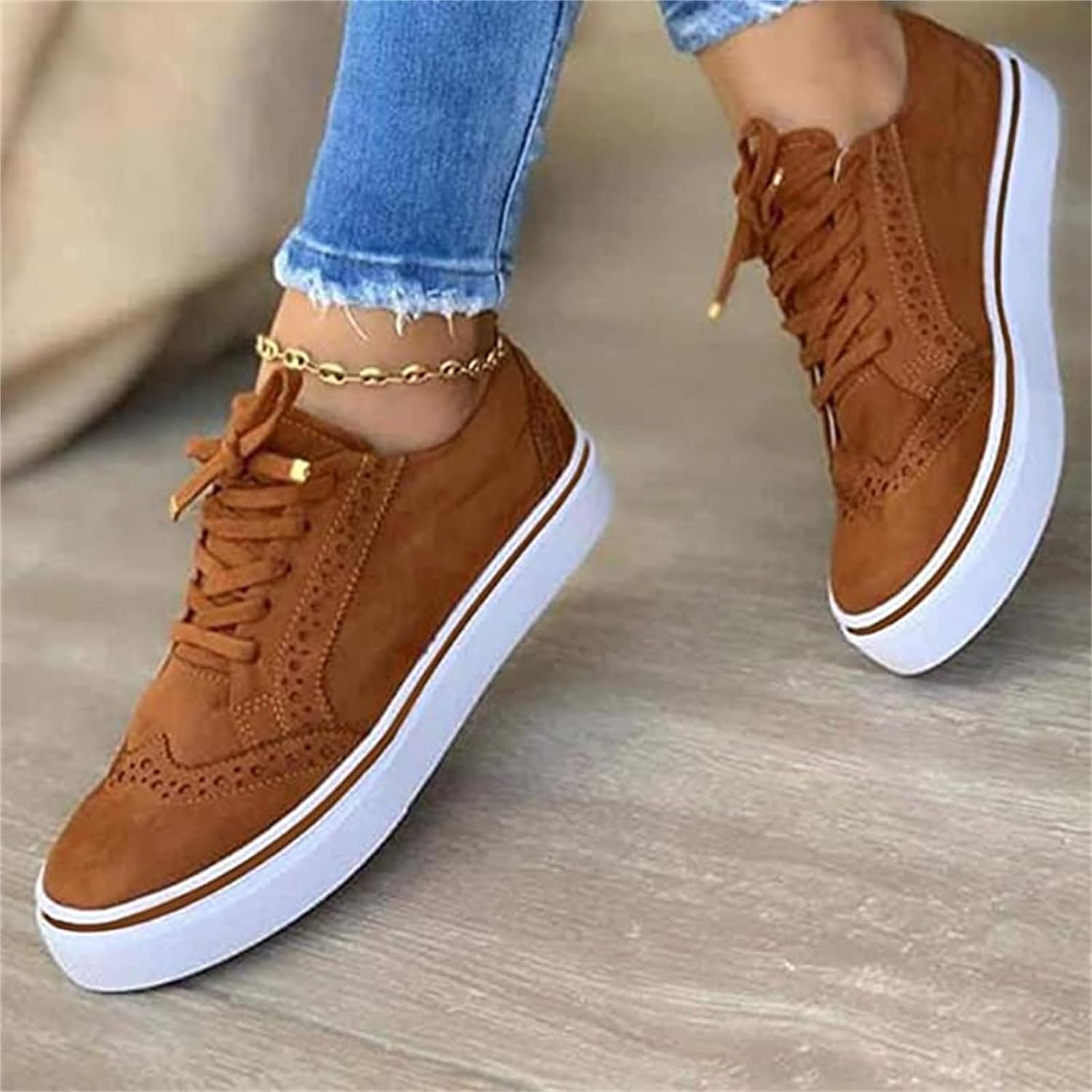 Dames Modieuze Sneakers | Plateau