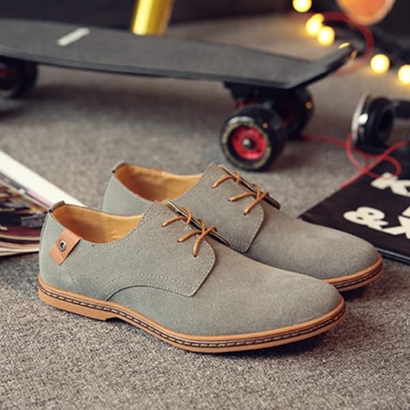 Heren Suède Halbschoenen | Stijlvol