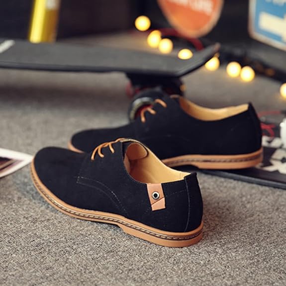 Heren Suède Halbschoenen | Stijlvol