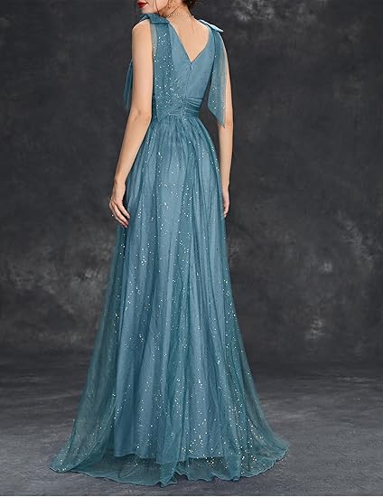 Dames Glitzer Gala Avondjurk | Maxi