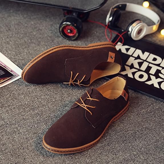 Heren Suède Halbschoenen | Stijlvol