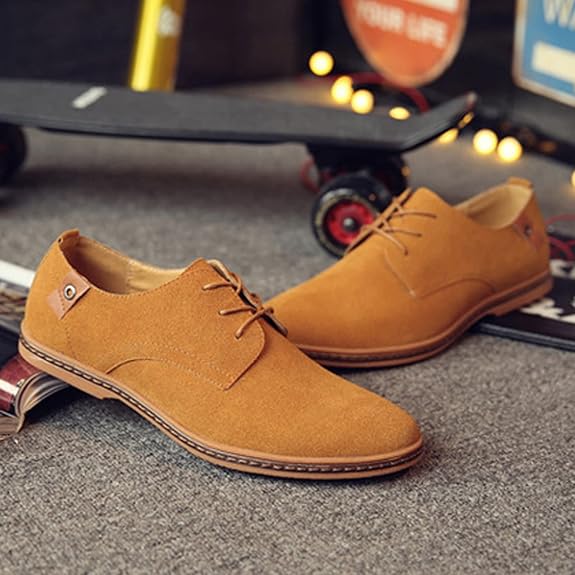 Heren Suède Halbschoenen | Stijlvol