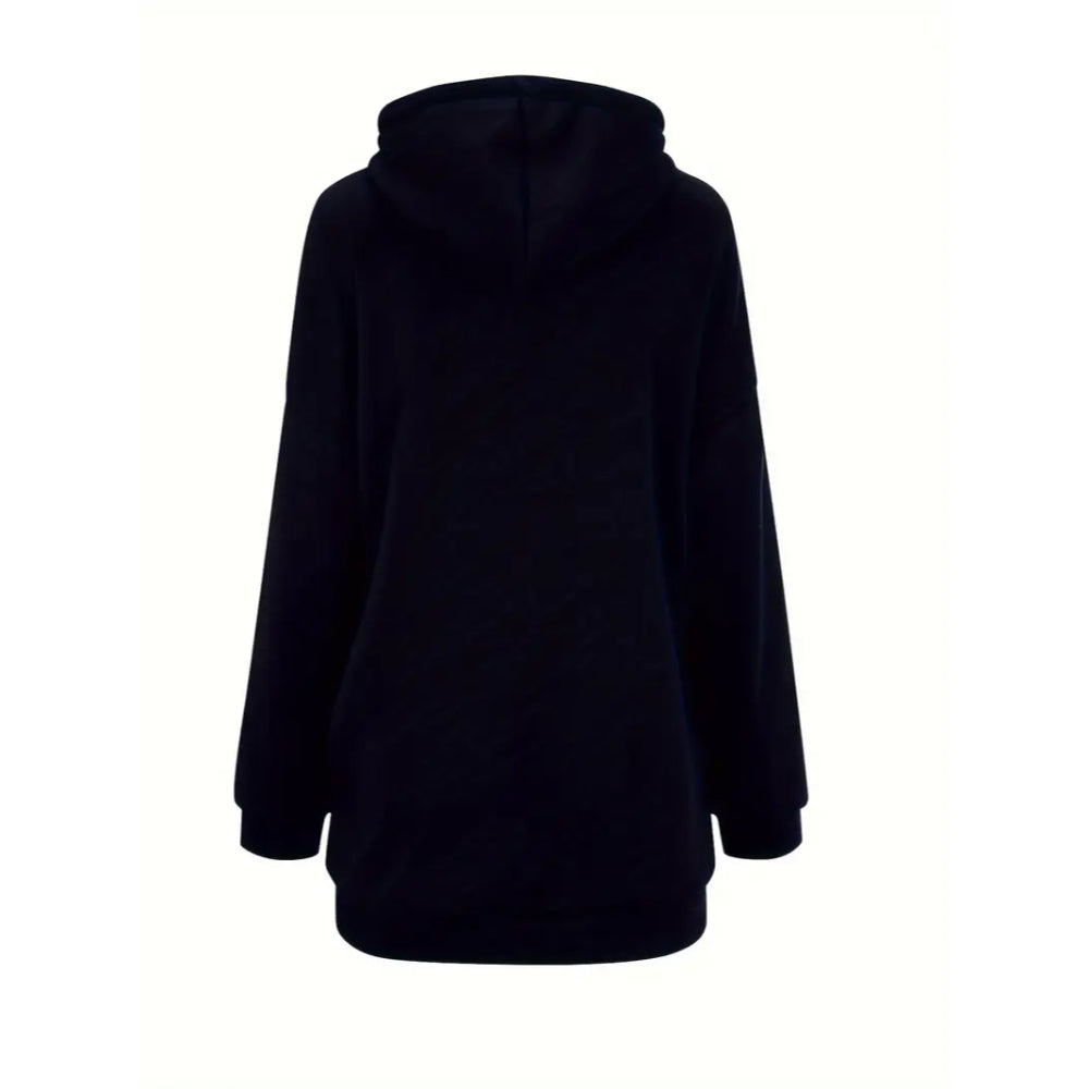 Dames Oversized Hoodie Jurk | Lange Mouwen, Capuchon