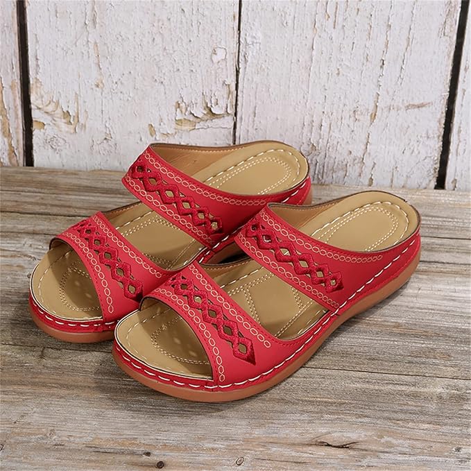 Dames Comfortabele Sandalen | Dubbele Bandjes