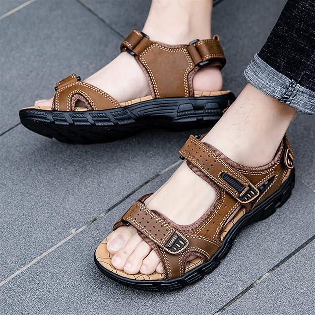 Heren Stevige Zomersandalen | Verstelbaar, Antislip