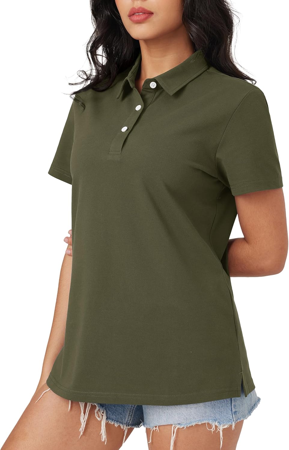 Dames Zomer Poloshirt | Kurzarm, Casual