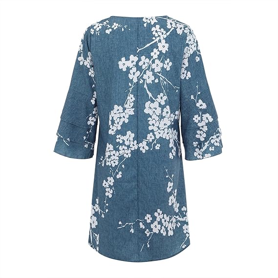 Dames Bloemenprint Luchtige Zomerjurk | Mini