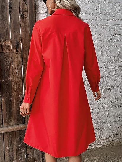 Dames Luchtige rechte zomerjurk | Midi