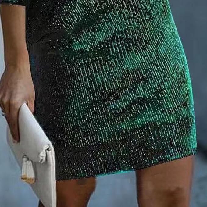 Dames Gebreide Elegante Zomerjurk | Mini