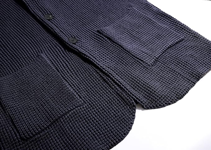Heren Klassieke Strickjacke Winter | Lang, Fijngebreid