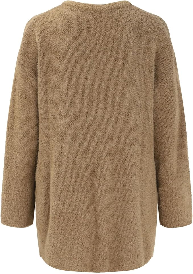 Dames Oversized Cardigan | Lang, Knopen