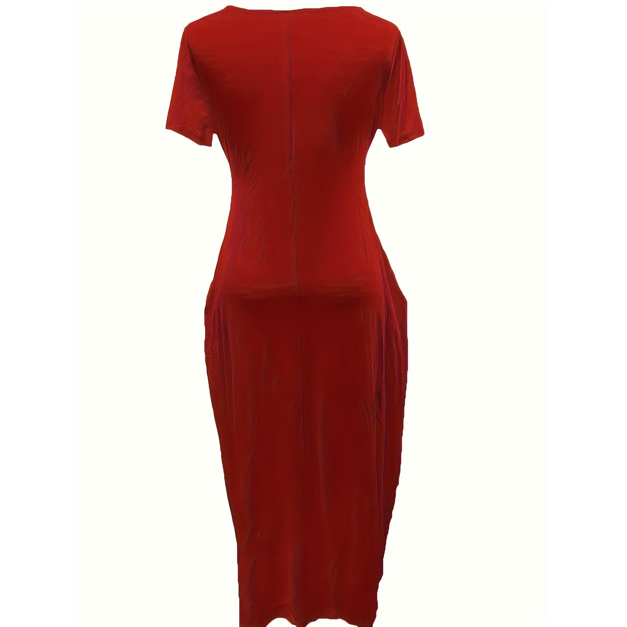 Abito estivo elegante da donna con scollo a V e leggero | Maxi
