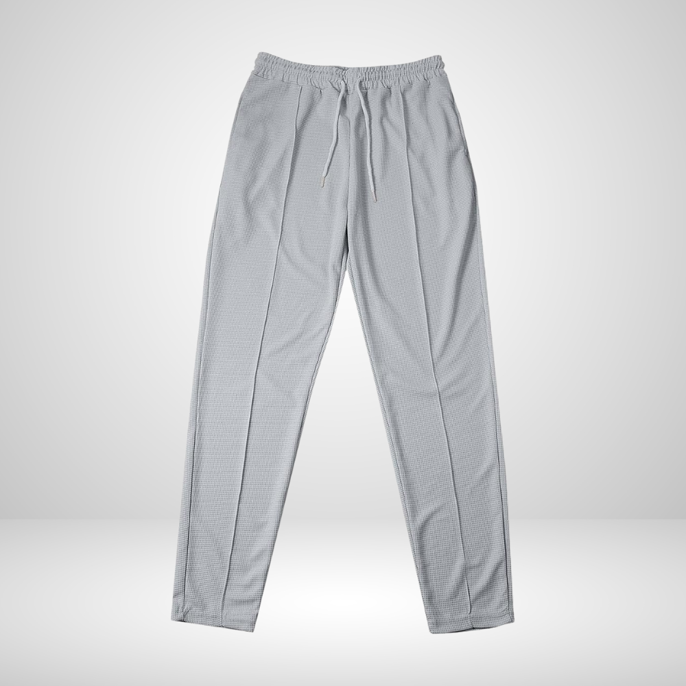 Heren comfortabele linnen tweedelige set | Lichtgewicht, ademend