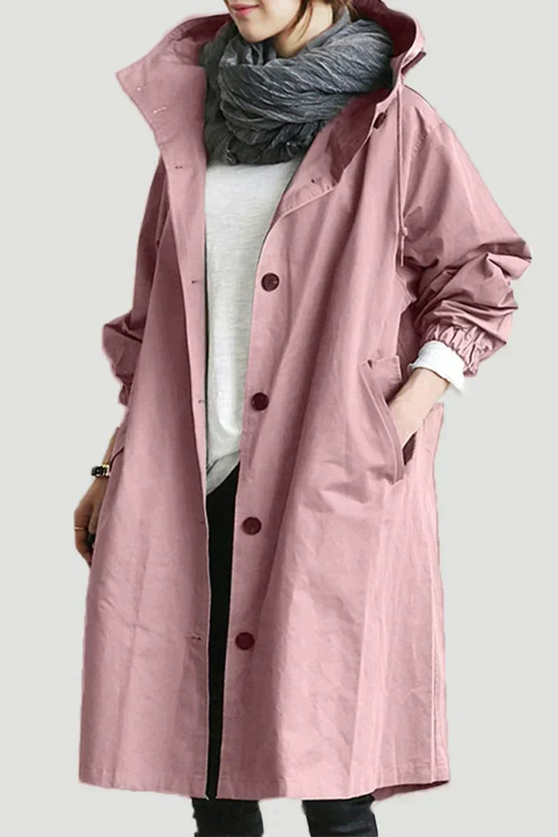 Dames Herfst Parka | Lang, Met Capuchon