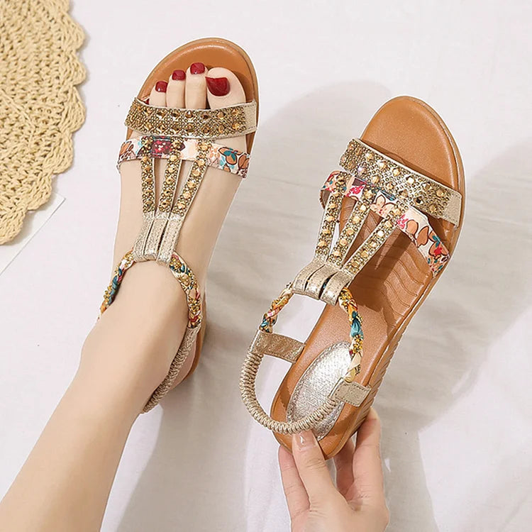 Dames Elegante Sandalen | Plateau Riemen