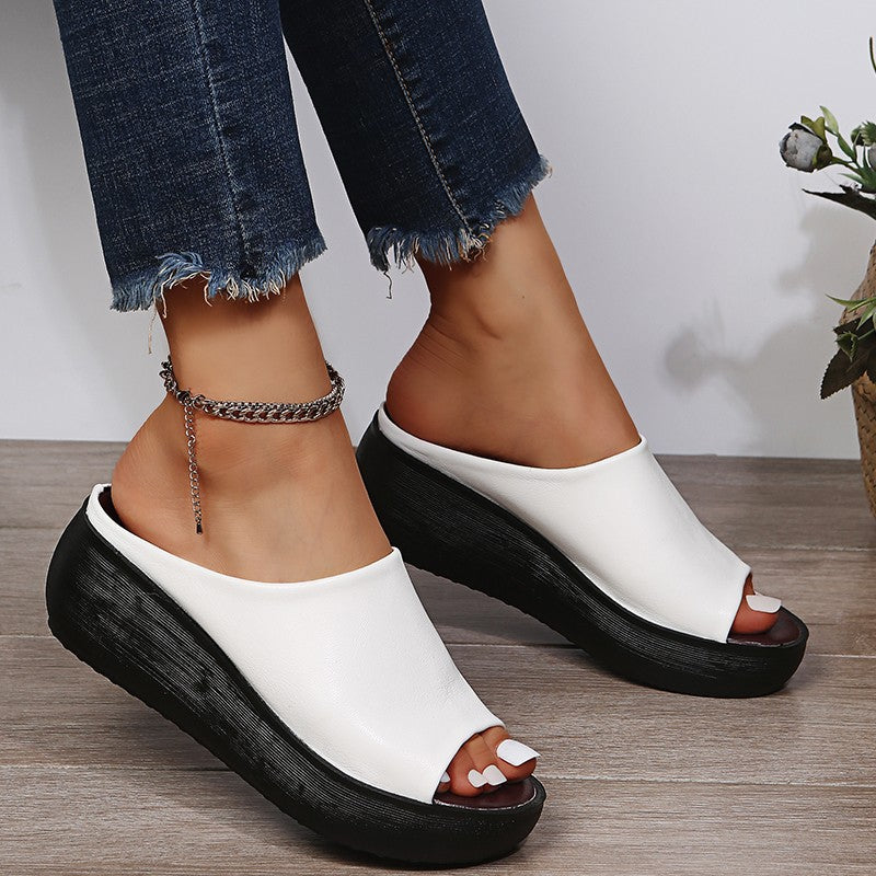 Dames Trendy Sandalen | Plateauzool