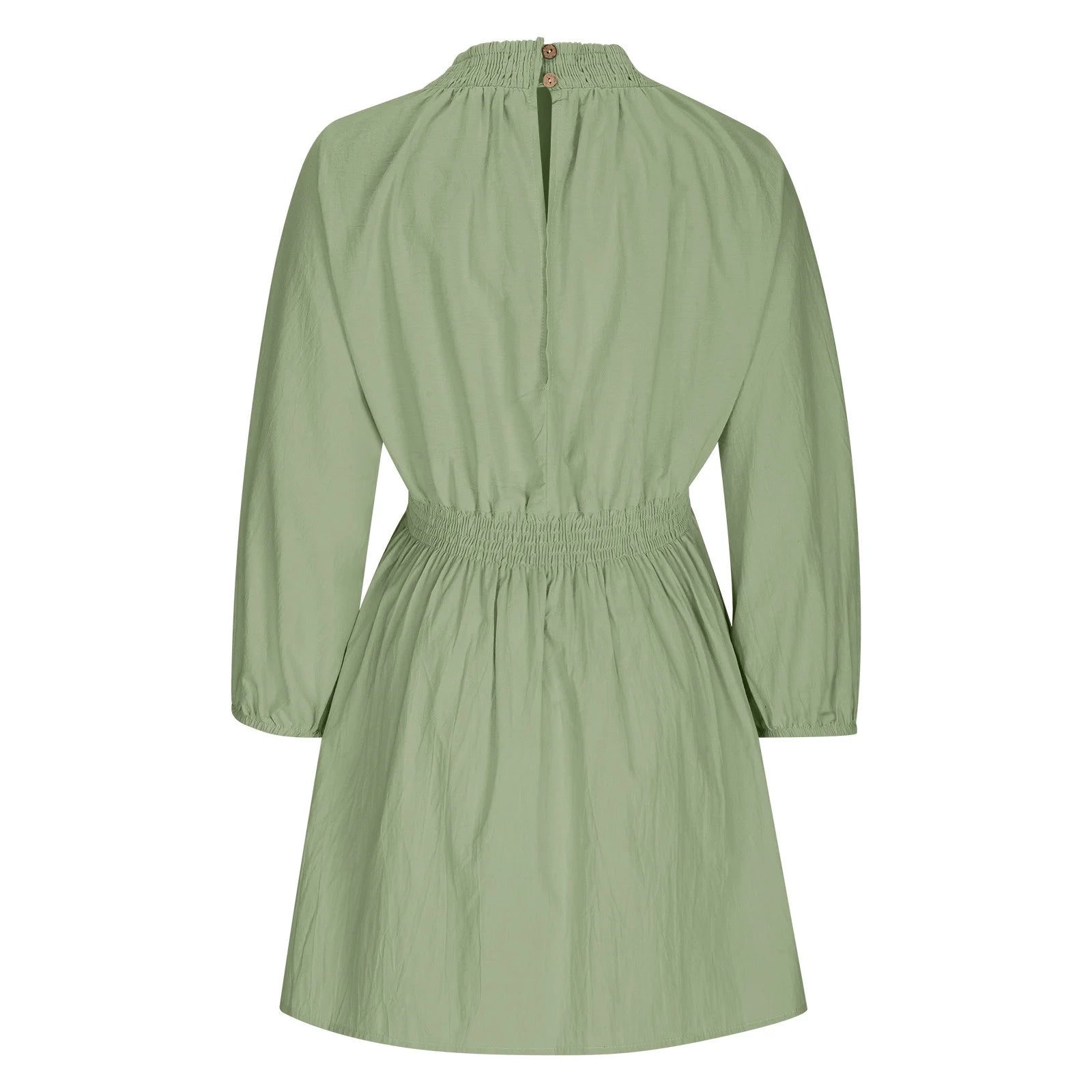Dames Diepe-hals zomerjurk | Mini