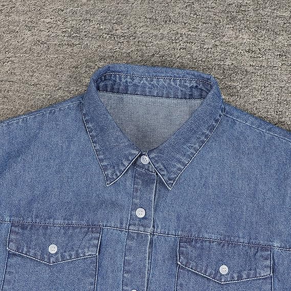 Emma | Abito estivo in denim per donne | Maxi