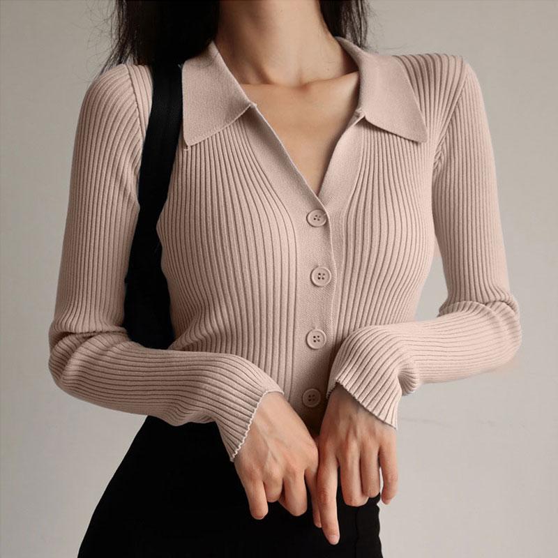 Dames Zomer Poloshirt | Langarm, Getailleerd