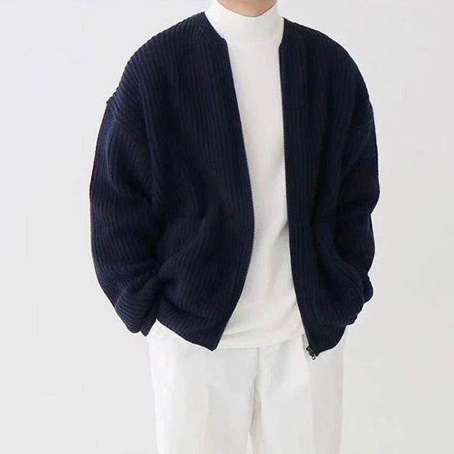 Heren Strickjacken | Zachte Rits in Casual Stijl