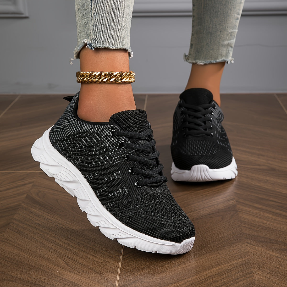 Dames Comfortabele Ademend Hardloopschoenen | Lichtgewicht Slipvast