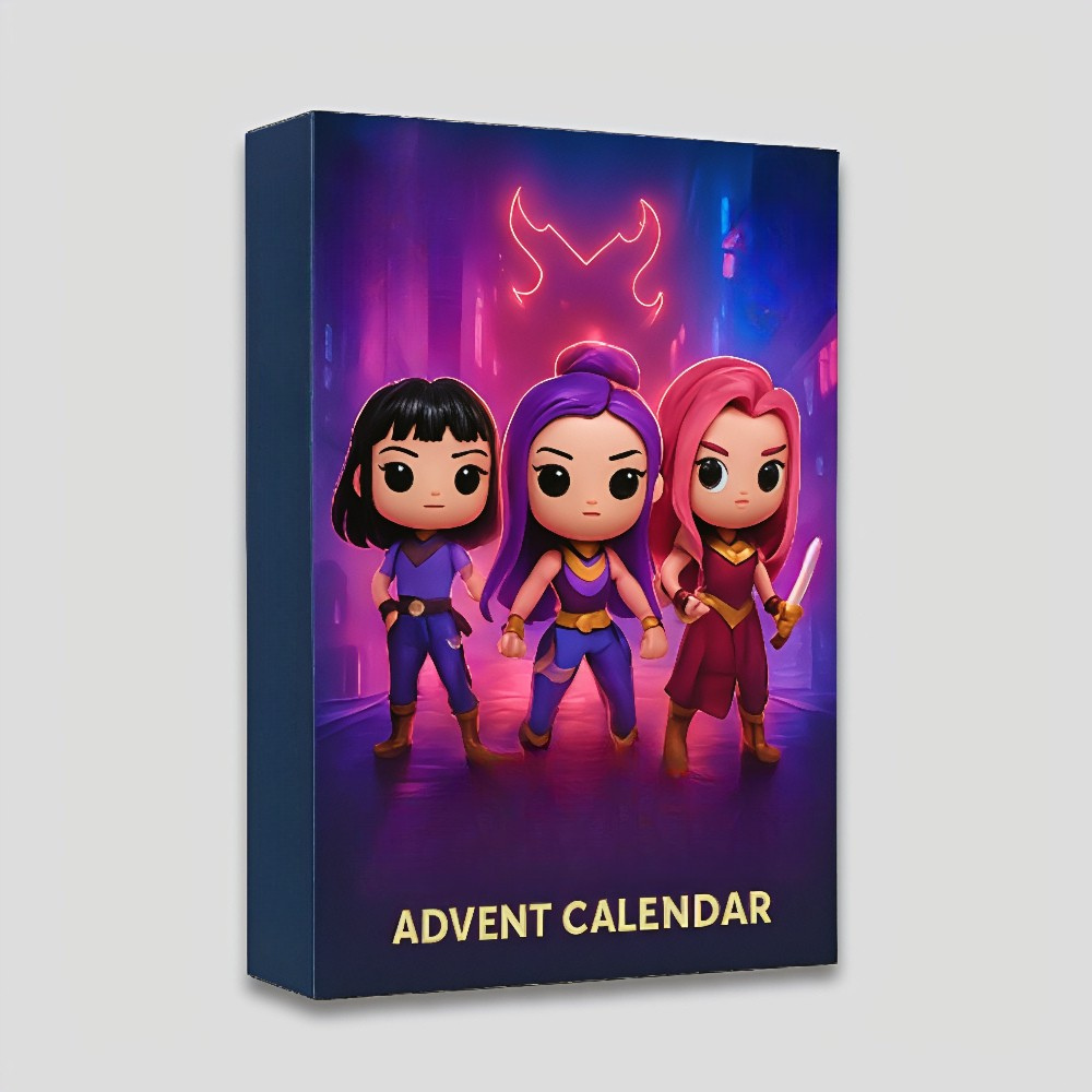 Adventskalender K-Pop Anime 24-Dagen Verrassingen Mini Figuren 4