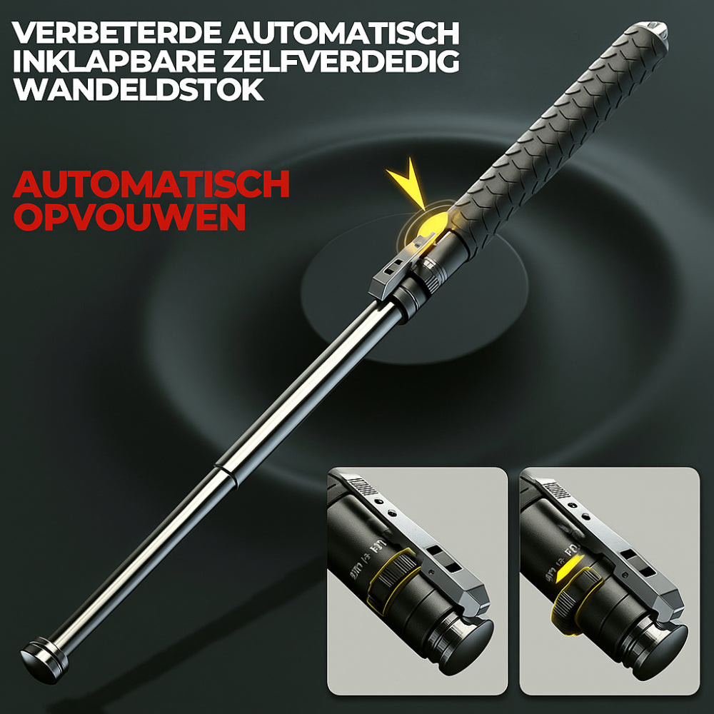 Aluminium Wandelstok Verstelbaar Lichtgewicht voor Buitenwandelen