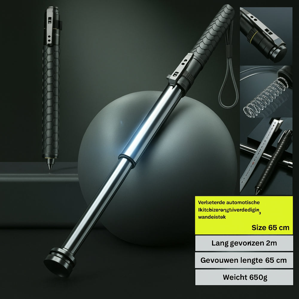 Aluminium Wandelstok Verstelbaar Lichtgewicht voor Buitenwandelen