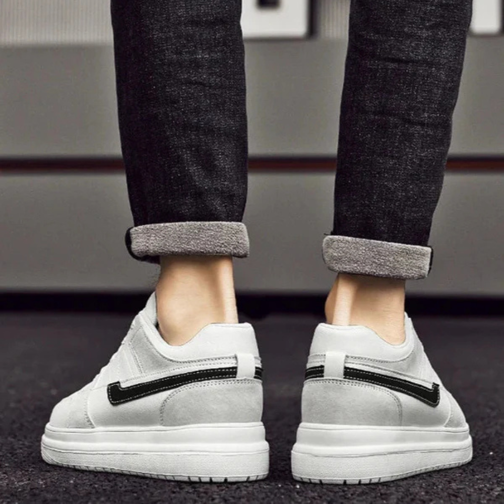 Heren Lage Sneaker Sportschoenen | Verhogend Comfortabel