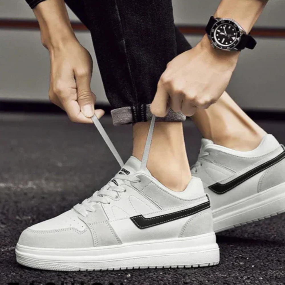 Heren Lage Sneaker Sportschoenen | Verhogend Comfortabel