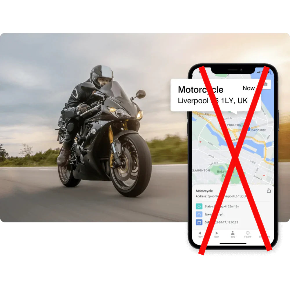 Auto GPS Blokker 12V/24V met Sigarettenaansteker Aansluiting