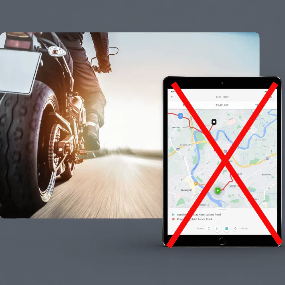 Auto GPS Blokker 12V/24V met Sigarettenaansteker Aansluiting