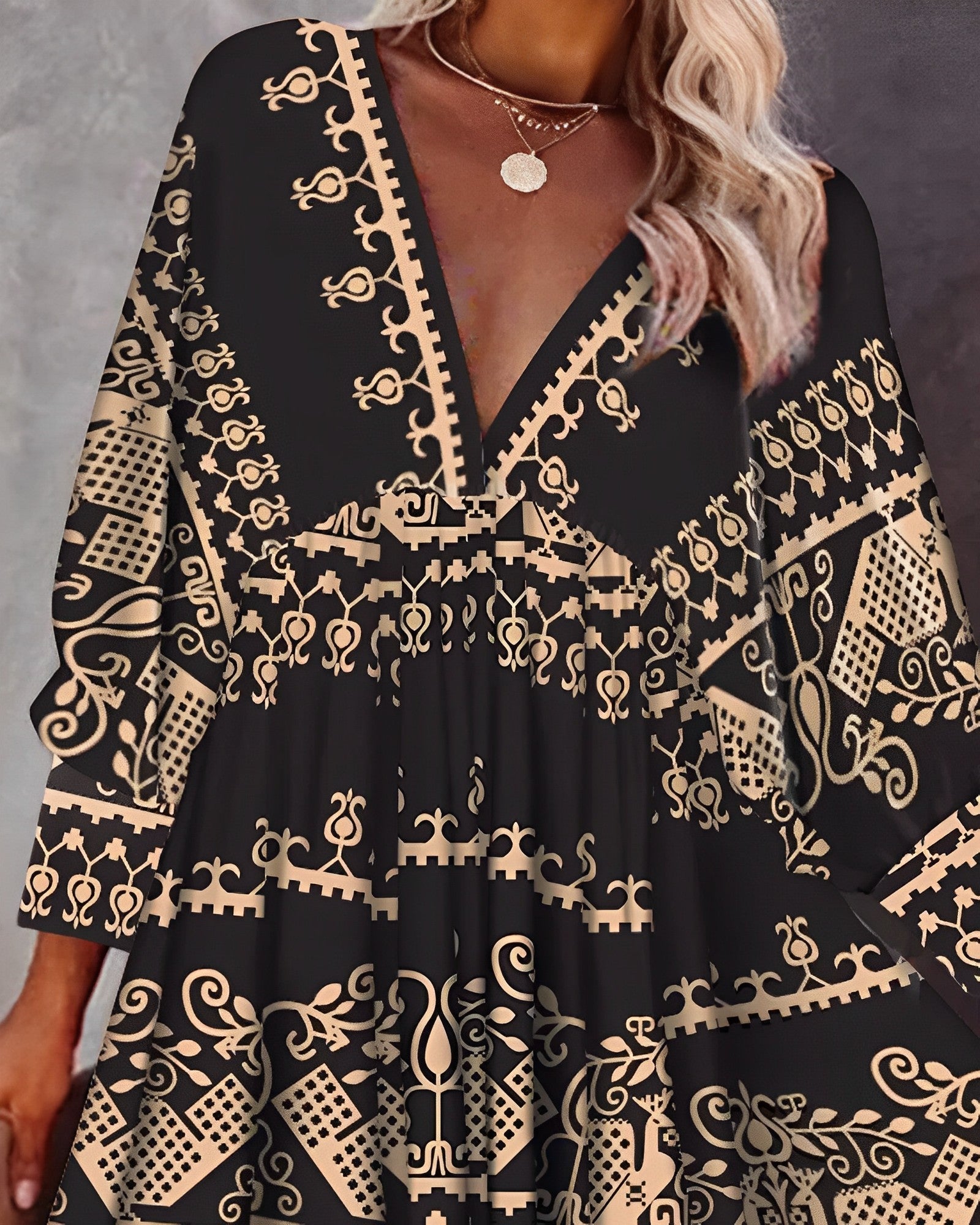 Dames Vintage Luchtige Zomerjurk | Mini
