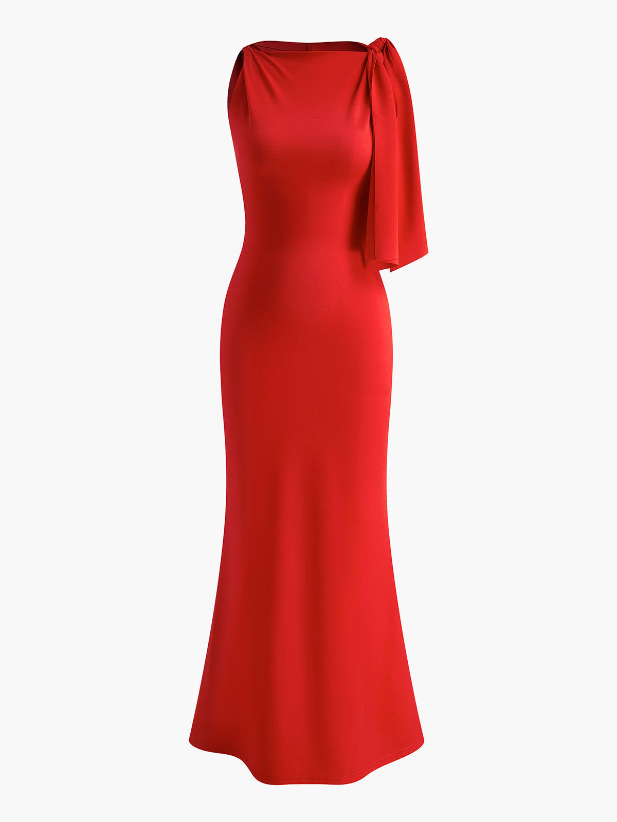 Sophie | Dames Satijnen Avondjurk | Maxi