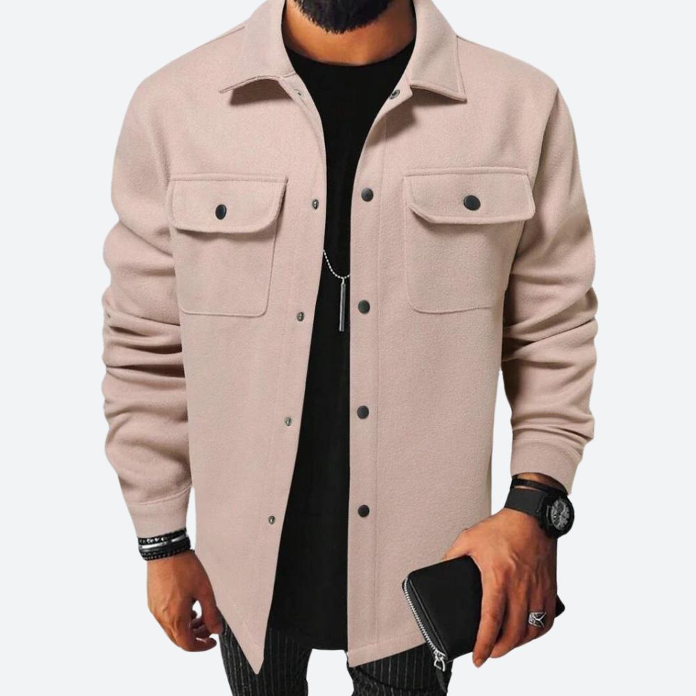 Heren Pullover Hemd | Langarm