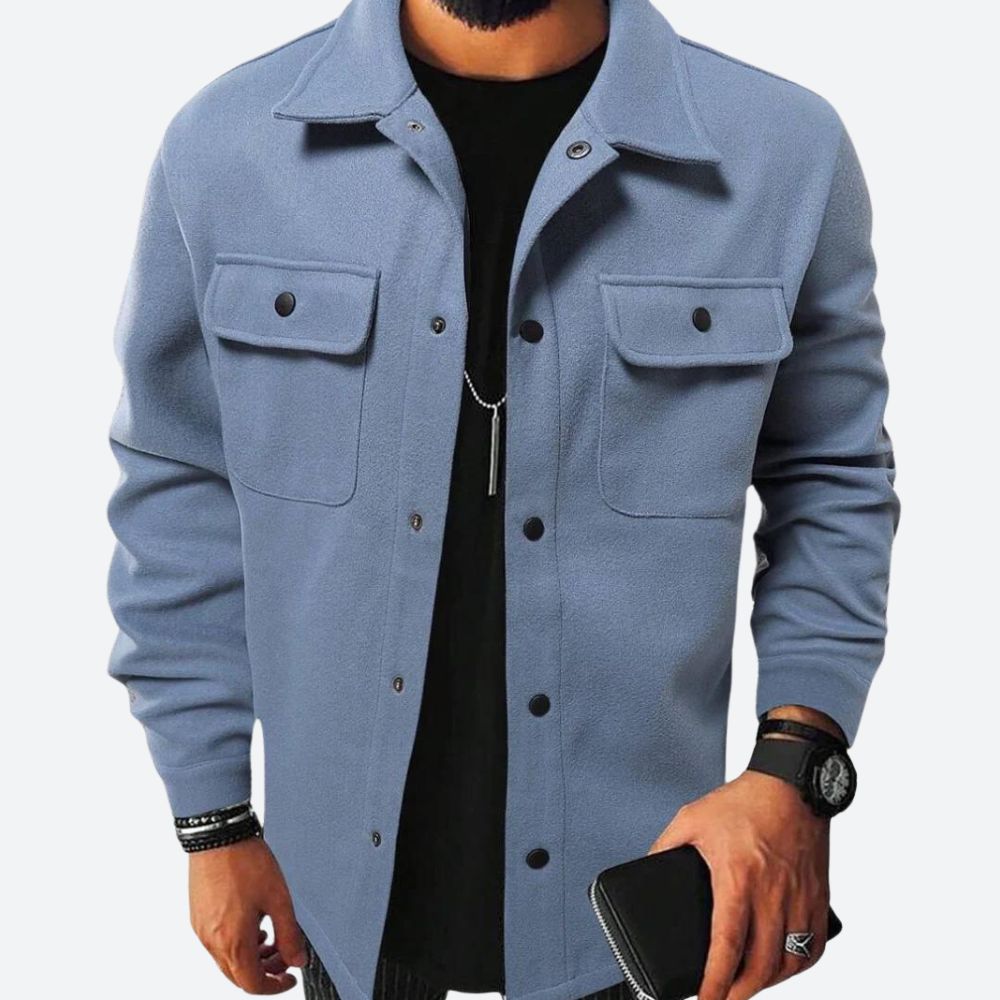 Heren Pullover Hemd | Langarm