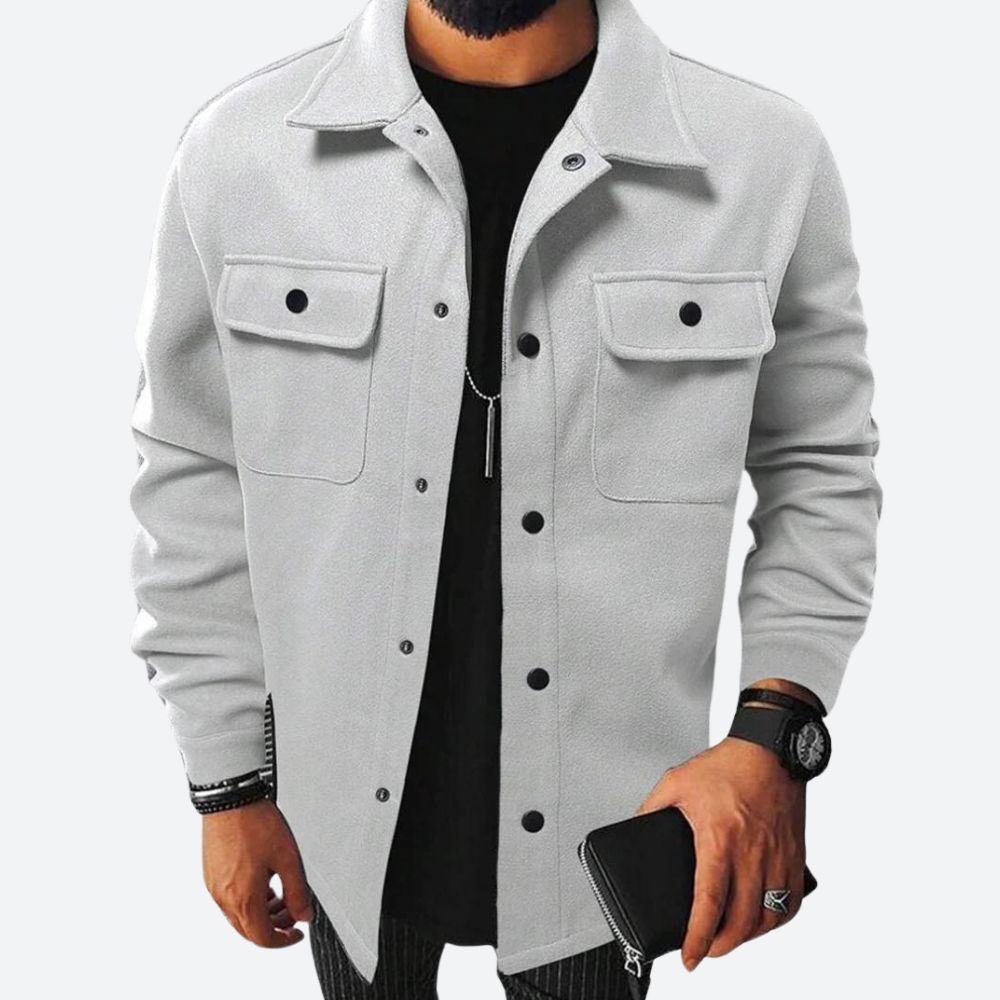Heren Pullover Hemd | Langarm