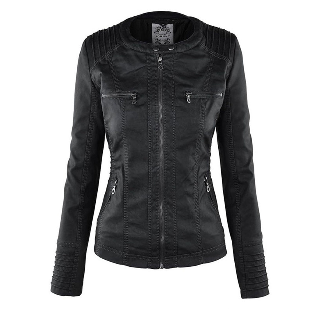 Dames Winter Jack | Kort, Imitatieleer