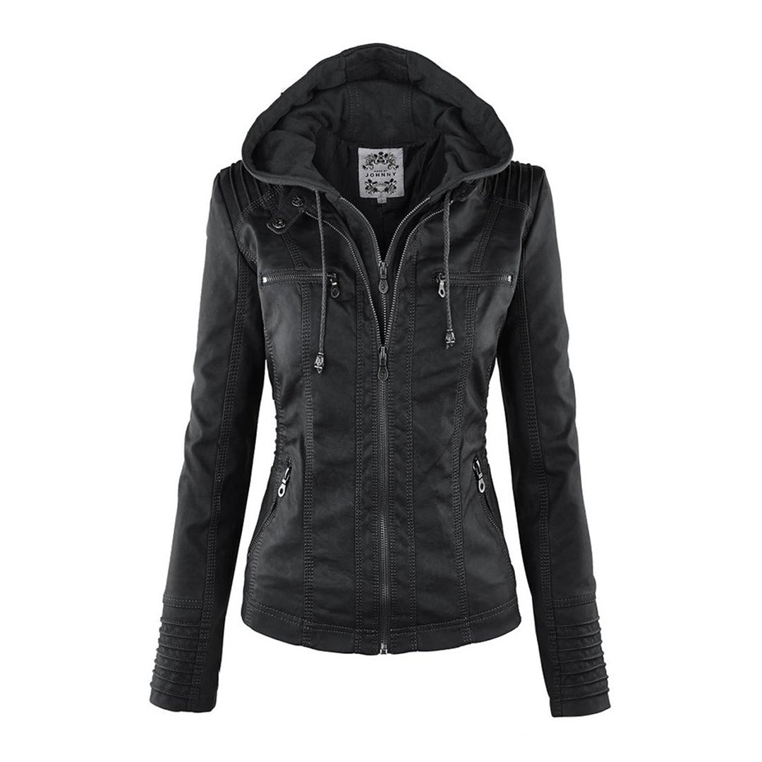 Dames Winter Jack | Kort, Imitatieleer