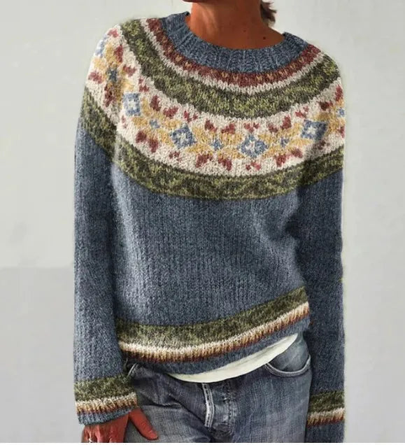 Retro Trui – Stijlvolle Comfort voor de Herfst