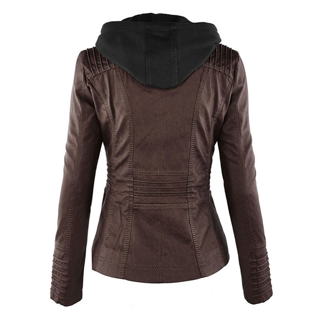 Dames Winter Jack | Kort, Imitatieleer