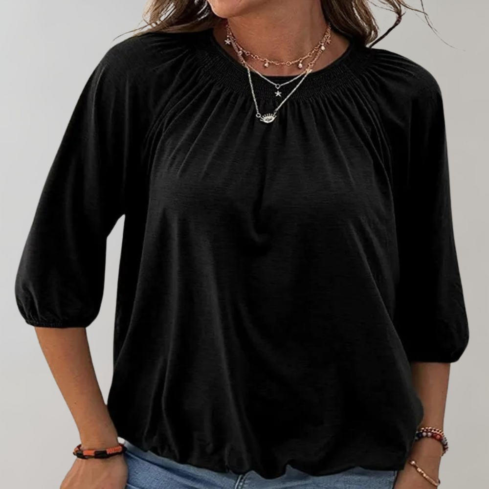Dames Zomer Top | Langarm, Losvallend